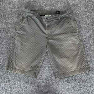 AG‎ Adriano Goldschmied Griffin Relaxed Shorts Mens 33 (34x9.5) Geometric Chino